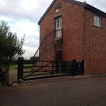 Single Leaf Farm Gate