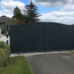 Architectural Aluminium Double Leaf Gate