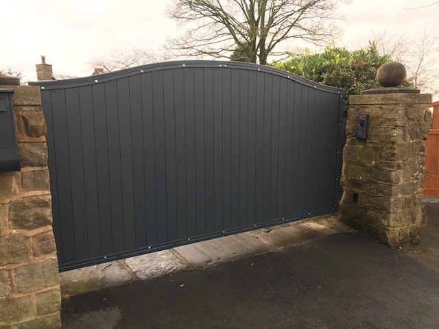 Aluminium Single Leaf Gate