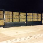 Bi parting electric sliding gates